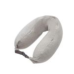 Samsonite Comfortable 3 in1 Microbead Travel Pillow/Neck Pillow for Travel in Flight/Aeroplane for Men & Women, Black