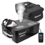 beamz 1800W Smoke Blast Fogger Effect Fog Machine Band Stage DJ + Soft Case Bag