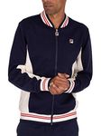 Fila Vintage White Line Mens Settanta Track Top Navy/Cream M