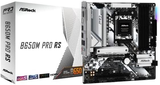 ASRock B650M Pro RS AMD Ryzen 7000 Series CPU Compatible (Soket AM5) B650 Micro ATX Motherboard