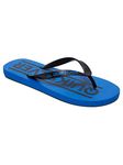 Quiksilver Men's Java Wordmark Youth Sandal, Black/Blue/Black, 4.5 UK