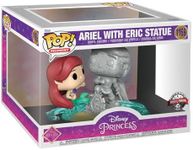 Funko PoP! The Little Mermaid - Ariel and Prince Eric Statue Vinyl Figure, 10 cm Height