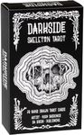 Da Brigh Darkside Skeleton Tarot Cards Deck with QR Guide, Modern Aestetic 350 GSM Durable Paper, Beginner Tarot Cards, No Brand Printing Standard Edition