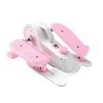 Sunny Health & Fitness Pink Under Desk Elliptical Machine - P2030