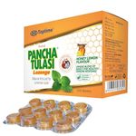 Deltas Panch Tulsi Lozenges - Ayurvedic Immunity Support & Respiratory Health Tablets (60 Count)
