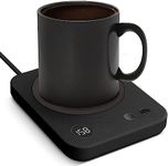 Coffee Mug Warmer, Electric Smart Coffee Warmer with Auto Shut Off for Office Desk, Candle Warmer with 3 Temperature, Milk-Cup Warmer Beverage Warmer for Cocoa, Tea