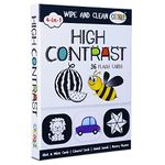 KYDS Play - High Contrast Wipe and Clean Activity Flash Cards for Kids