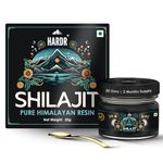 Hardr 100% Pure & Natural Himalayan Shilajit Resin 20g with Spoon – Lab Tested, Power & Energy Supplement – Boost Stamina, Endurance & Performance Naturally