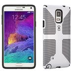 Speck Products CandyShell Grip Case for Samsung Galaxy Note 4, Retail Packaging, White/Black