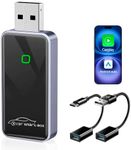 Wireless CarPlay Adapter for iPhone and Android, Stable Fast Mini Carplay Wireless Adapter, Plug and Play, Stable Car Control & No Delay,Mini Edition,Equipped with Bluetooth 5.3 and Dual-Band WiFi