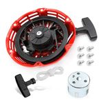 Vkinman 28400-ZH8-013YA Recoil Starter Replacement for Honda GX120 GX160 GX200 (Steel Rod Paws) Engine 4/5.5/6.5HP Generator Lawnmower 28400-ZH8-013ZA 28400-ZE1-003ZF