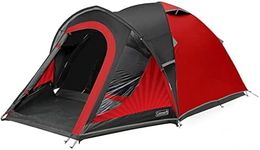 Coleman Tent The Blackout 3, 3 Man Festival Camping Tent with Blackout Bedroom Technology, Festival Essential, 3 Person Dome Tent, 100% Waterproof with Sewn in groundsheet