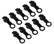 Captain O-Ring Paintball Fill Nipple Covers (10 Pack w/Bonus Microfiber Cloth) for Compressed Air HPA Tanks