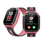 imoo Watch Phone Z1 Kids Smart Watch, 4G Kids Smartwatch Phone with Video and Phone Call Durable, GPS Watch with Real Time Location and IPX8 Water Resistance (Pink)