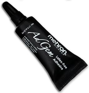 Mehron Makeup AdGem Adhesive | Rhinestone Glue | Latex-Free Eyelash Glue | Body Glue | Body Adhesive .17 fl oz (5 ml)