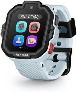 TickTalk5 LTE Kids Smart Watch with GPS Tracker, Phone Watch, Advanced Parental Controls, Video & Voice Calls, Text, School Mode, Free Music, SOS & 911, Safety Alerts, Pre-Installed SIM