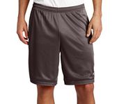 Champion Men's Long Mesh With Pockets athletic shorts, Granite, L UK