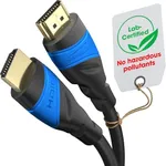 KabelDirekt 8K & 4K HDMI Cable – 6ft – Designed in Germany – HDMI Cord & HDMI Cable – Supports 4K@120Hz, 8K@60Hz, UHD, Ethernet – HDTV, PC, PS5, Xbox, Switch & All Other HDMI Devices
