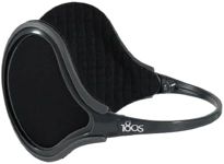 180s Unisex Ultra-Thin & Lightweight EXOLITE Behind-the-head Ear Warmer (Exolite, Black)