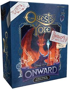 USAopoly USA OPOLY Disney Pixar Onward - Quests of Yore Barleys Edition Board Game, USORP004721