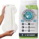 Tardigrade Booster Pad, Large Size, 20 Count, Up to 4 Cups Absorbency, Overnight Protection