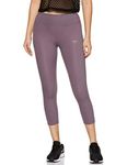 Van Heusen Women Straight Fit Synthetic Pants (88302_Mauve Shadow_Small_Mauve_S)