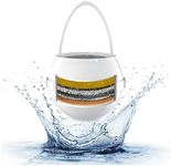 Luxury Version Bath Water Filter for Tub Faucet with Overflow,3,000 Gallons Filtration,Remove Contaminants,Chlorine,Fluoride,Hard Water Softener,Enhances Health of Skin,Hair,Nails,Relieve Eczema,White