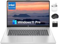 HP 2024 Newest 17 Pavilion Laptop, 17.3'' FHD IPS Anti-Glare Display, 6-Core Intel i3-1215U, 32GB RAM, 1TB SSD, Wi-Fi, Privacy Camera, Fast Charge, Long Battery, Windows 11 Pro +HubxcelAccessory