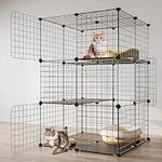 Eiiel 3-Tier Cat Cage Indoor Enclos