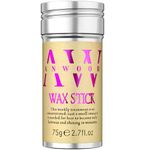 AnWoor Hair Wax Stick, Styling Wax for Smooth Wigs, Slick Stick for Hair Non-greasy Styling Hair Pomade Stick for Flyaways Edge Frizz Hair - 2.7 Oz