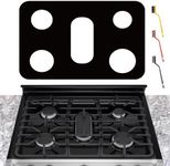 Stove Cover For 30 Inch LG Gas Range Model LRG3093 LRG3095 LRG3061 LRG3193 LRG3085 LDG3036 LDG3016 LRG3193 LRG3194, Upgraded 0.4MM Thickness Reusable Stove Burner Covers For LG Stove Protector