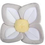 2 PACK Baby Bath - Flower Baby Bath Pad Infant Bathtub Mat for Bathtub，Baby Bath Support Lounger ，Baby Bath Pillow is for Bathtub Tub Sink (Children One Size, Tvpe3 Grey)