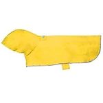 RC Pet Products Packable Dog Rain Poncho, Sunshine, X-Large