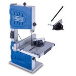 Scheppach HBS261 Bandsaw | 550W | 120mm Cut Height | 2 Speeds | Tilting Table | Rip & Angle Fence | Inc. Spare Blade & Mitre Gauge