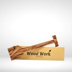 Handmade BBQ Grill Scraper | Wood BBQ Cleaner Grilling Accessory | 18 inch ergonomical Wood paddle | Home Hacks