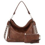 Purse for Women,RAVUO Vegan Leather Hobo Bag and Wallet Set Designer Handbags Ladies Fashion Crossbody Shoulder Bags With Adjustable Strap