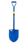 Promise India Metal Shovel No1 1.4 kg Gardening Tool for Suitable for Digging,Moving Soil and Mulch,Clearing Debris,Snow Removal,Harvesting Root Vegetables & Camping and Outdoor Activities(Color-Blue)