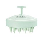 HEETA Scalp Massager for Hair Growth, Hair Scalp Brush with Soft Silicone Bristles to Remove Dandruff and Stress Relieves, Scalp Scrubber for Thick Thin Curly Straight Natural Hair, Mint Green