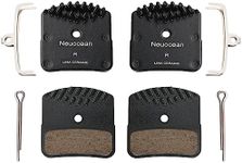 2Pair Disc Brake Pads With Cooling Fin, Ceramic Bicycle Brake Pads For SHIMANO DEORE XT M8000 / SAINT M820 / ZEE M640 Series