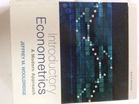 Introductory Econometrics: A Modern Approach