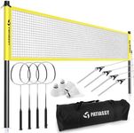 Patiassy Badminton Set for Backyard