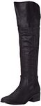 Carlos by Carlos Santana Women's Briar Over The Knee Boot, Black, 4.5 UK