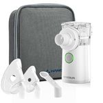 Hangsun Nebuliser Machine for Adults and Kids, Portable Handheld Silent Inhaler CN750 with Storage Bag for Travel and Home Use