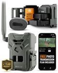 SPYPOINT Flex-Plus Cellular Trail Camera, 36MP Photos and 1080p Videos w/Sound, Double The Battery Capacity, GPS-Enabled, 100' Flash & Detection Range, 4 Capture Modes