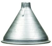 HIC Aluminum Funnel for Liquids and Dry Goods, 2-Ounces