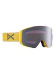 Anon Sync Perceive Snow Goggles + Bonus Lens (Frame: Golden, Lens: Perceive Sunny Onyx, Spare Lens Variable Violet)
