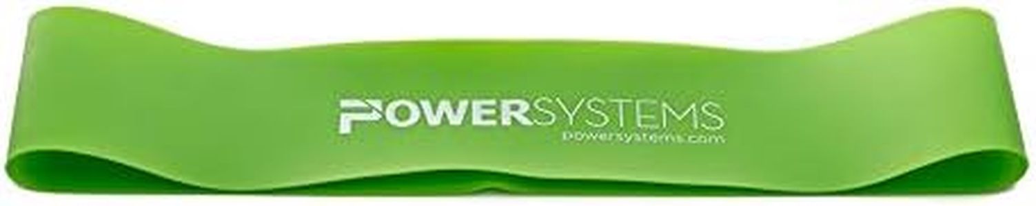 Power Systems Mini Versa-Loop Resistance Band, Light Resistance, 9 Inches, Lime Green (84921)