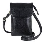 WITERY Crossbody Bag For Women - Lightweight PU Leather Small Phone Purse Shoulder Bag with Adjustable Strap, Ladies Mini Cell Phone Purse Phone Pouch for Walking/Shopping/Travel