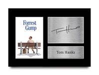 HWC Trading Tom Hanks Signed A4 Printed Autograph Forrest Gump Print Photo Picture Display