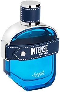Sapil Intense Aromatic Spicy Men's Eau de Toilette with Lemon, Ginger & Vetiver – Long-Lasting, Bold & Masculine Fragrance for All Seasons & Occasions (100ml / 3.4oz)